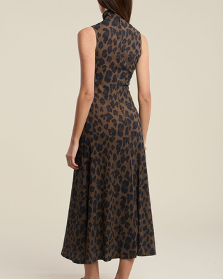 KELESTINE SLEEVELESS MOCK NECK DRESS