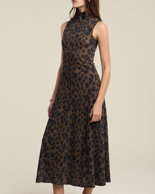 KELESTINE SLEEVELESS MOCK NECK DRESS