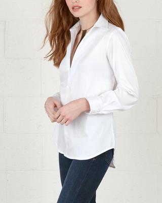 ENDORA ZIPPER TOP