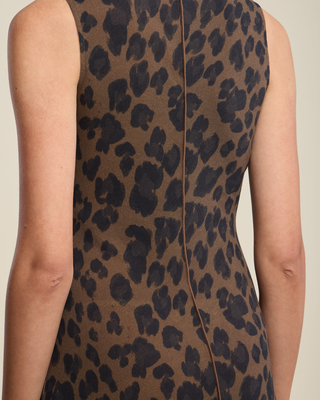 KELESTINE SLEEVELESS MOCK NECK DRESS