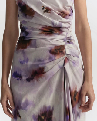 JUNO COTTON MIDI DRESS