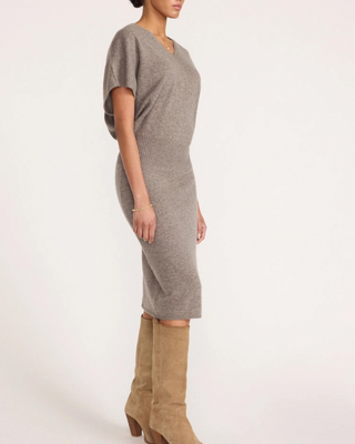 OPHI VEE CASHMERE DRESS