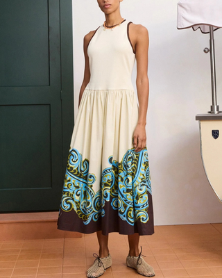 Natalia Tank Midi Dress, CREAM / AU 14/ US 10