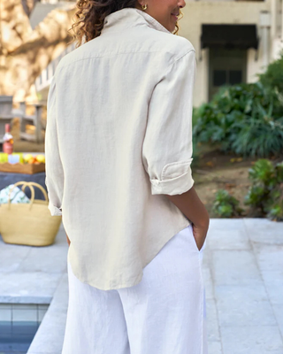 EILEEN RELAXED BUTTON-UP SHIRT