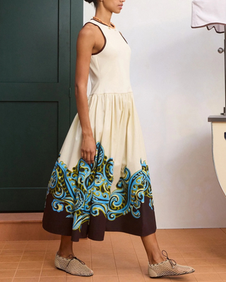 NATALIA TANK MIDI DRESS