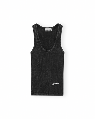 HEAVY RIB JERSEY TANK TOP