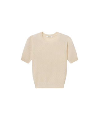 THE GATHERED HONEYCOMB SWEATER