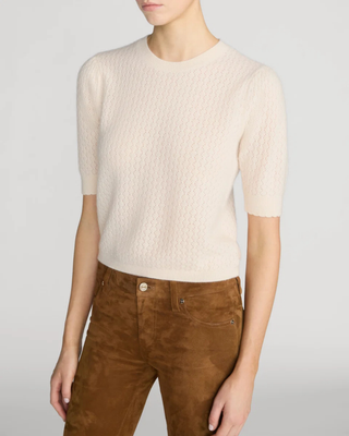 THE GATHERED HONEYCOMB SWEATER