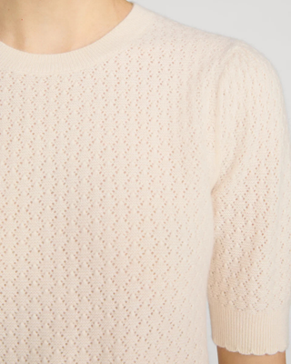 THE GATHERED HONEYCOMB SWEATER