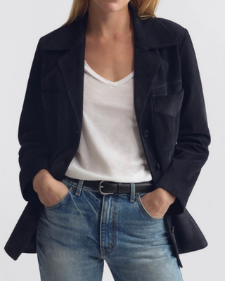 DOMINIC SUEDE JACKET