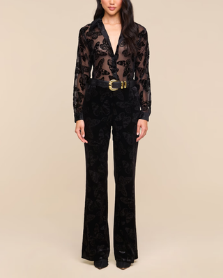 LAURENT BUTTON UP BLOUSE