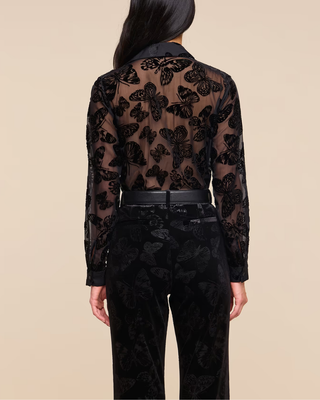 LAURENT BUTTON UP BLOUSE