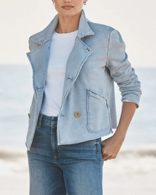 MINI BELFAST CROP PEACOAT