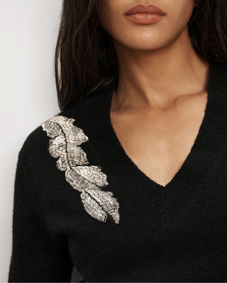 SAELITH EMBELLISHED PULLOVER