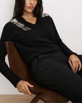 SAELITH EMBELLISHED PULLOVER