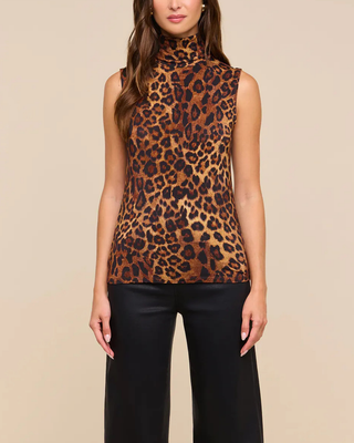 CECI SLEEVELESS TURTLENECK