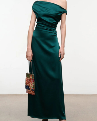 PHARE SILK MAXI DRESS