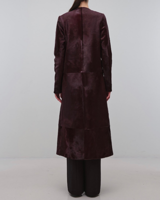 BOWIE COLLARELESS COAT