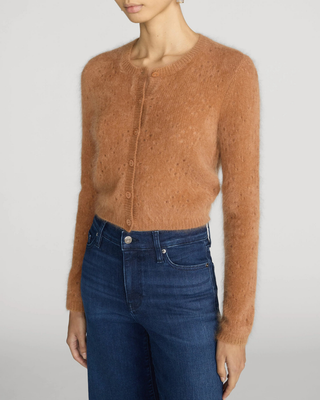 THE CASHMERE AIRY TEDDY CARDI