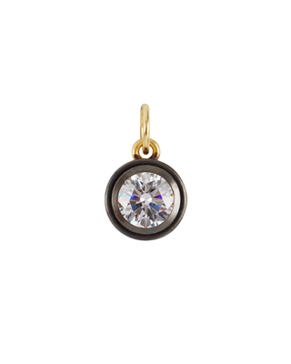 RHODIUM BEZEL CHARM
