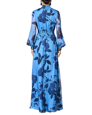 EMBROIDERED CASSANDRA GOWN