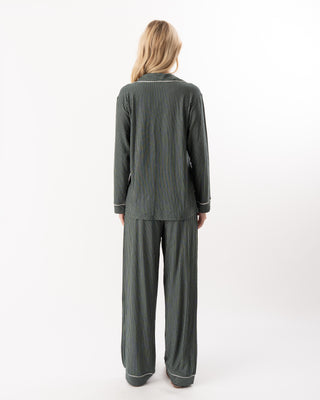 GISELE PRINTED LONG PJ SET