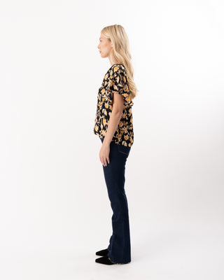 LILO FLUTTER SLEEVE BLOUSE