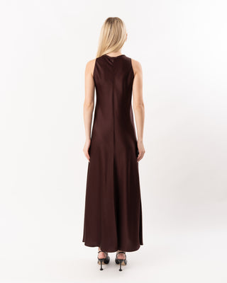 ENVERS SATIN SLEEVELESS DRESS