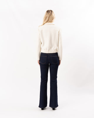 CROPPED BUTTON-UP JACKET