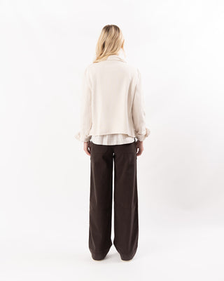 MINI BELFAST CROP PEACOAT