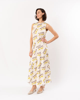 GAEA SLEEVELESS MIDI DRESS