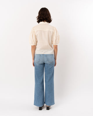 CORDELIA S/S BUTTON UP TOP