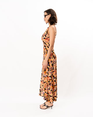 LINA SLEEVELESS JERSEY DRESS