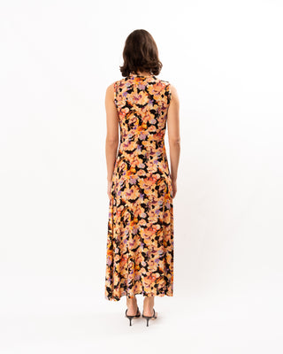 LINA SLEEVELESS JERSEY DRESS