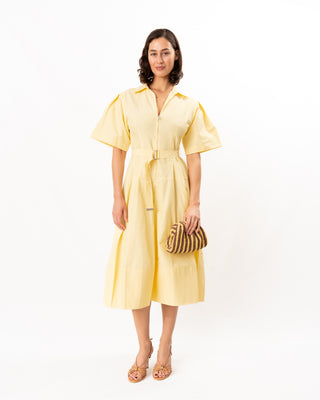 MERIDITH COTTON MIDI DRESS