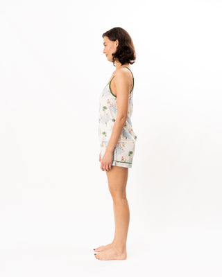 PALM COURTS CAMI SHORTS SET