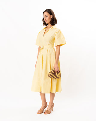 MERIDITH COTTON MIDI DRESS