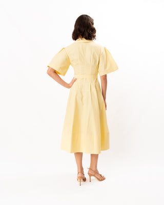 MERIDITH COTTON MIDI DRESS