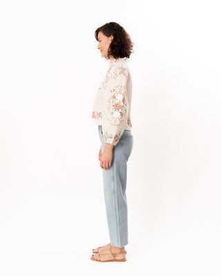 ASTRID EMBROIDERY L/SLV BLOUSE