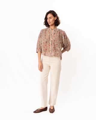 DELLA PRINT L/S TOP
