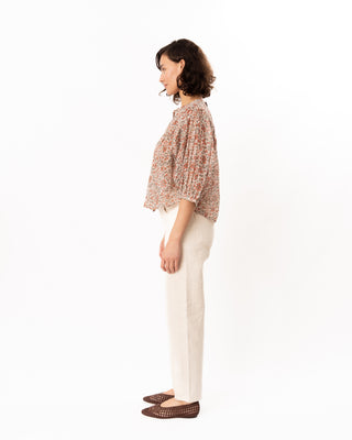 DELLA PRINT L/S TOP