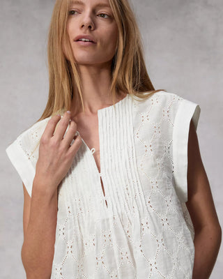GABBY EMBROIDERED TOP