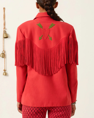JUDE IBIS FRINGE JACKET