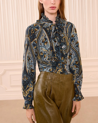 CATROUX SILK BLOUSE