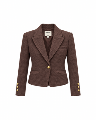 MISA SHORT SINGLE BREASTED BLAZER
