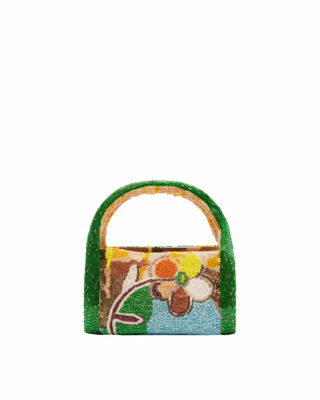 LIMELIGHT BEADED BARREL BAG