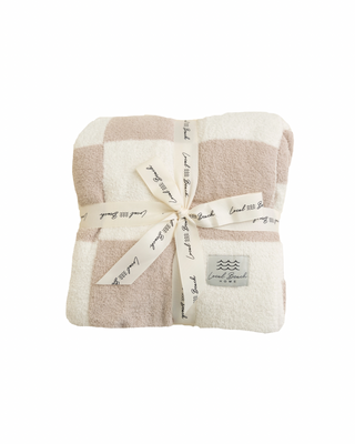 CHECKER LUXE HOME BLANKET