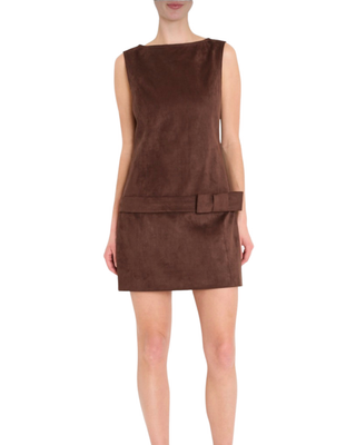 FERN FAUX SUEDE MINI DRESS