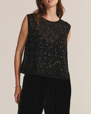 SERENA BEADED TOP