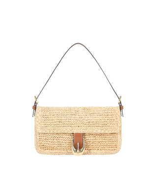 HARLOW MEDIUM RAFFIA BAG